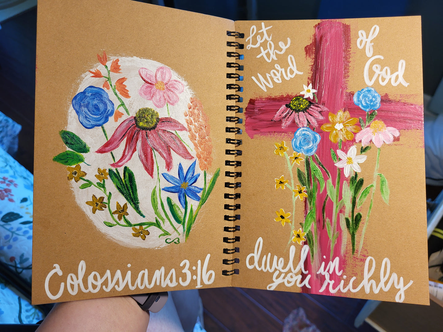 Handpainted Journal