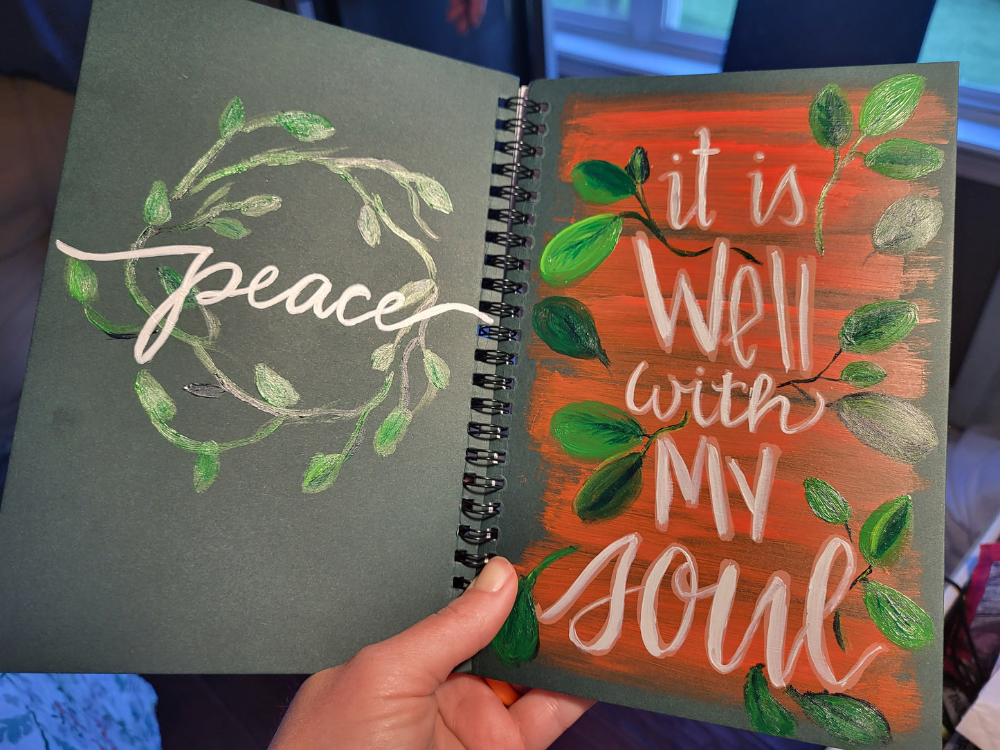 Handpainted Journal