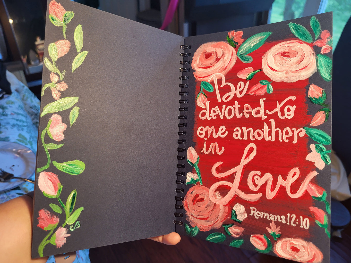 Handpainted Journal