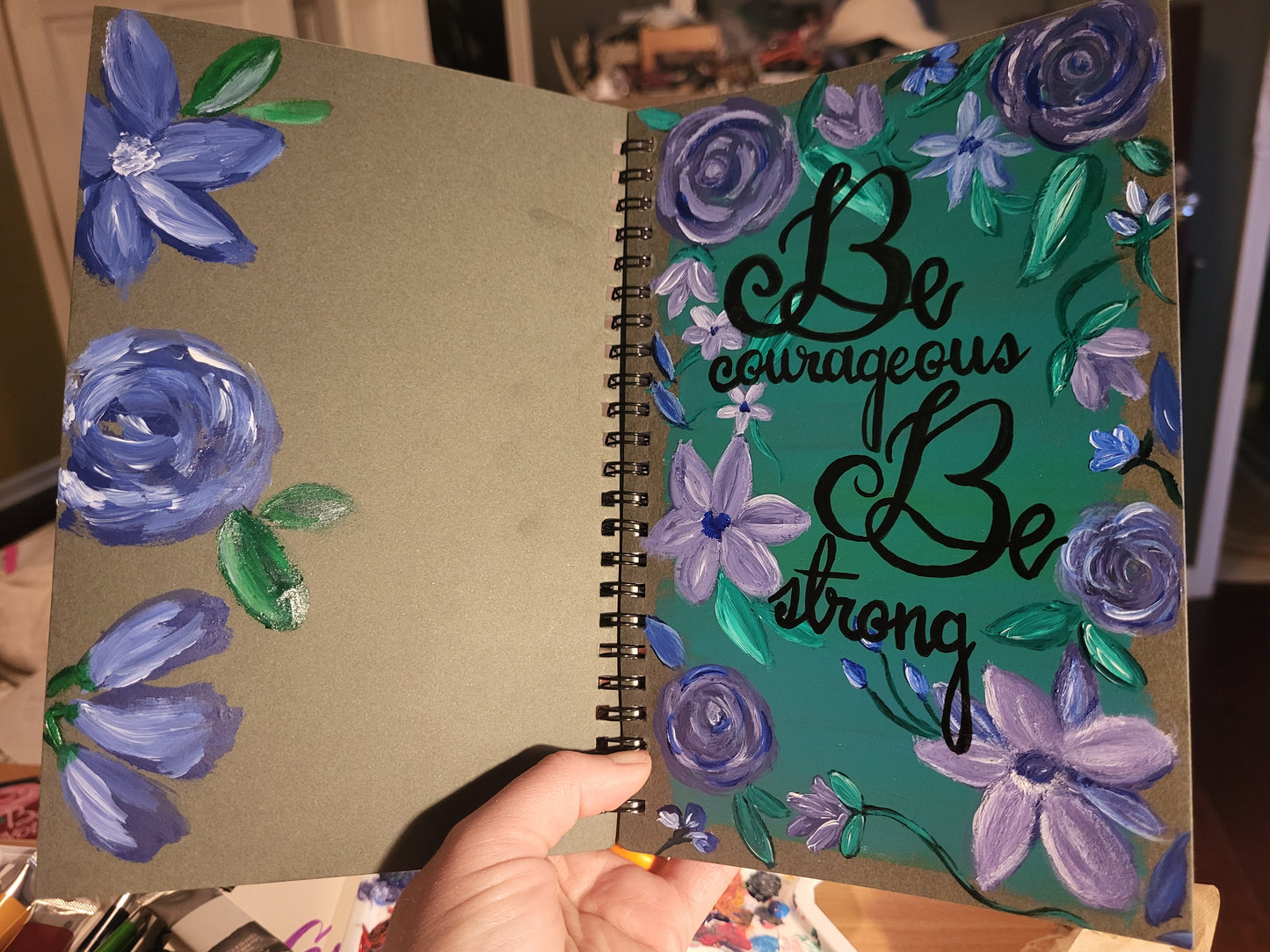 Handpainted Journal