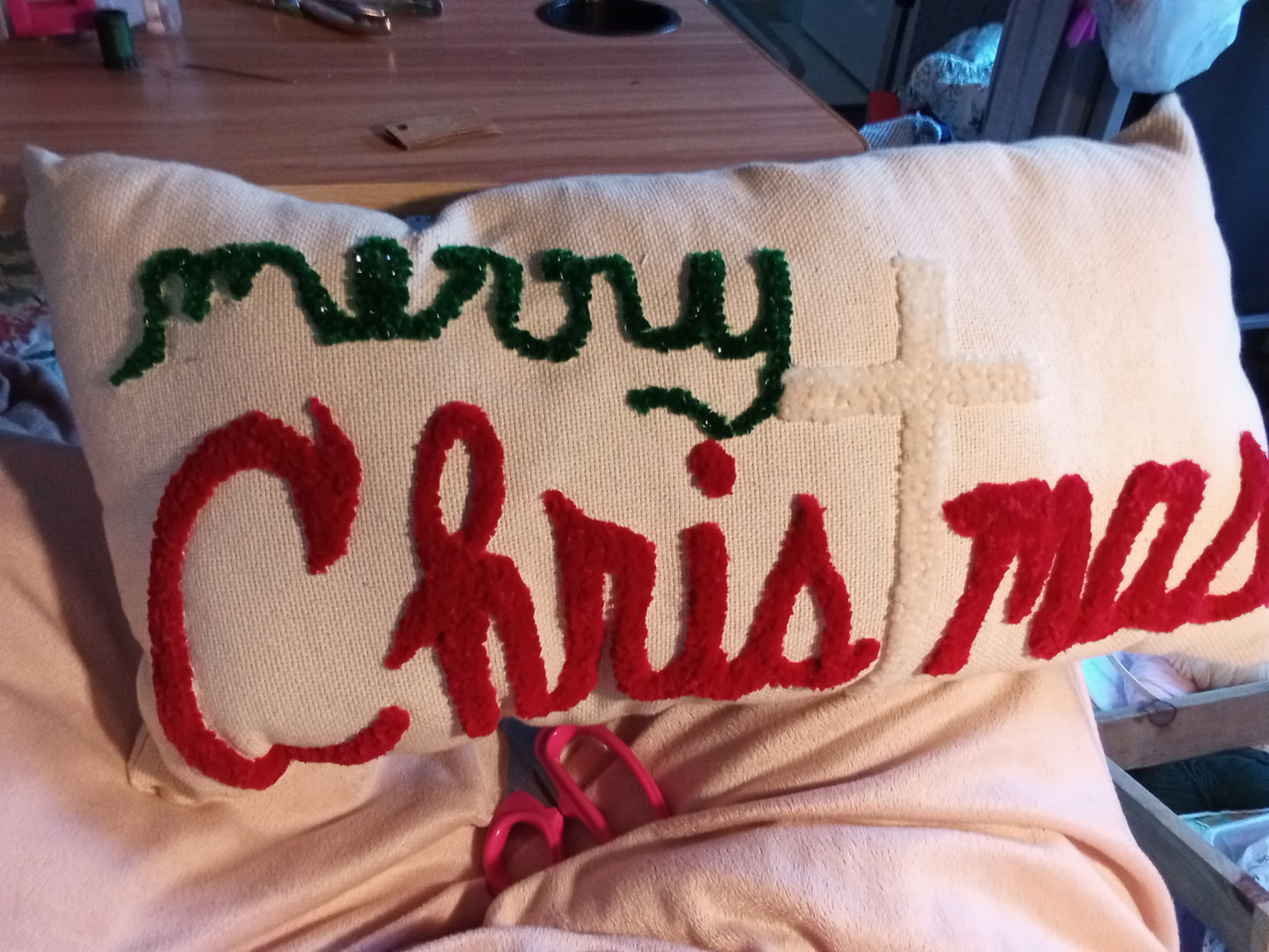 Merry Christmas pillow