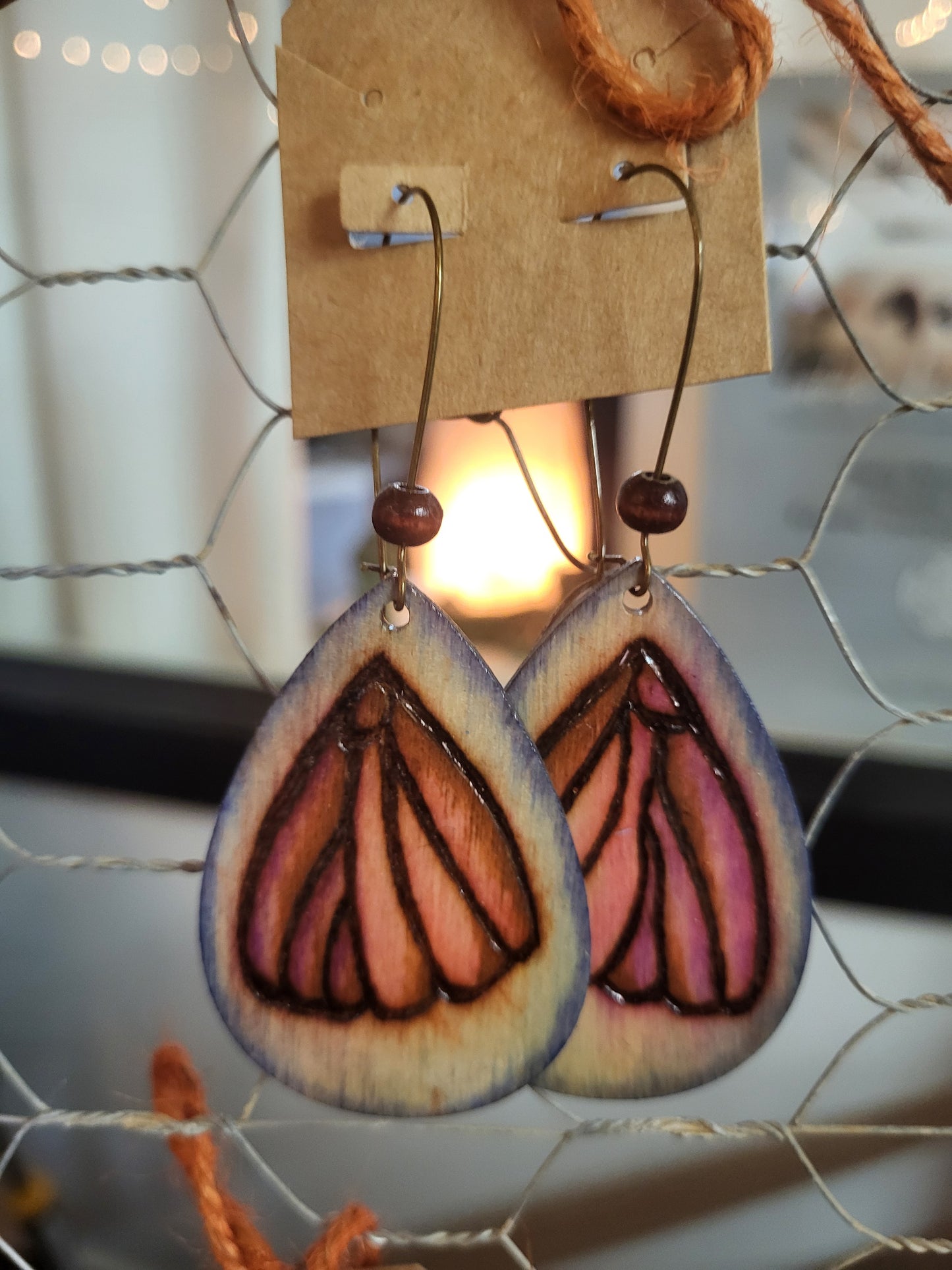 Butterfly Wing Earrings