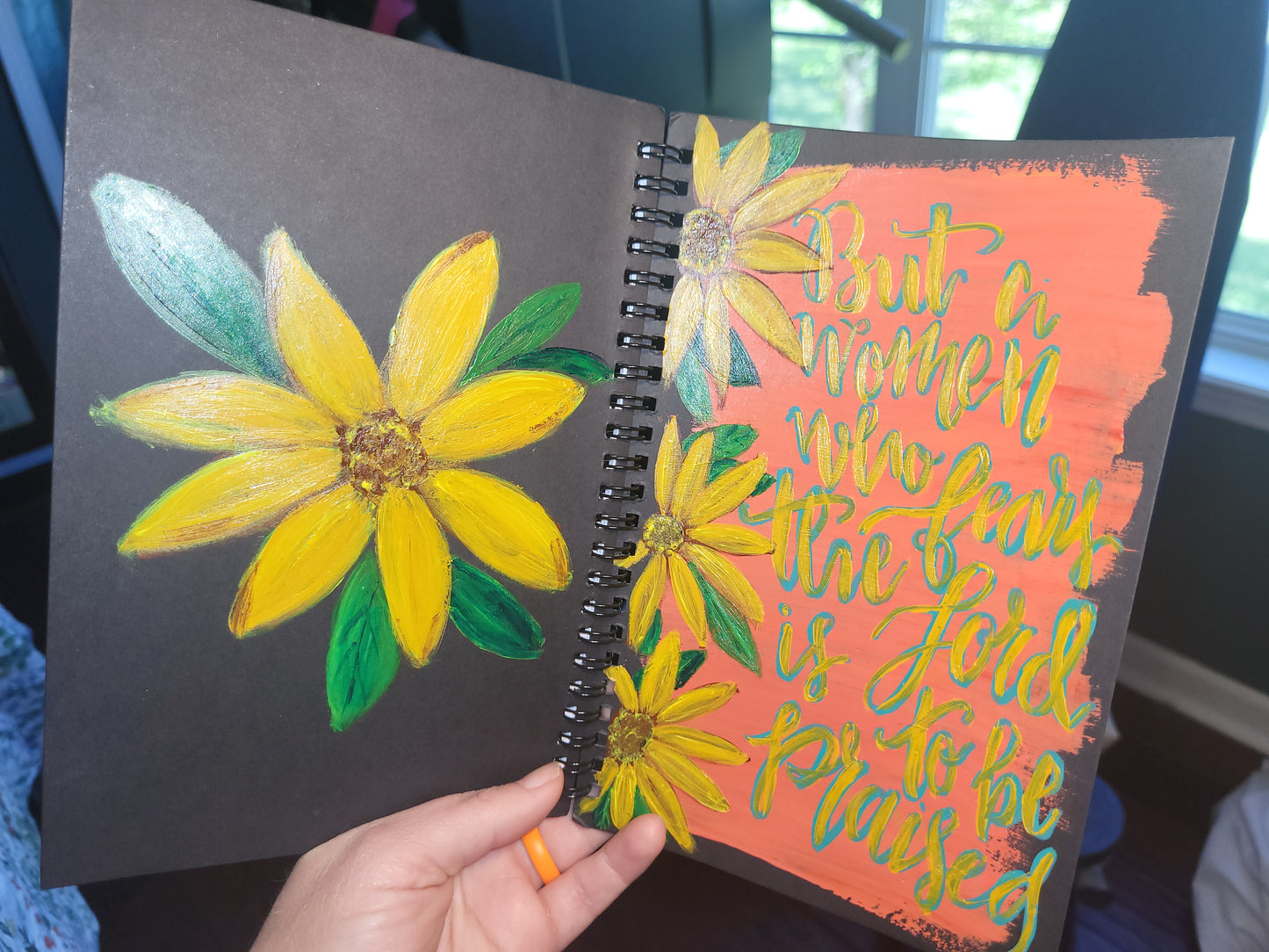 Handpainted Journal