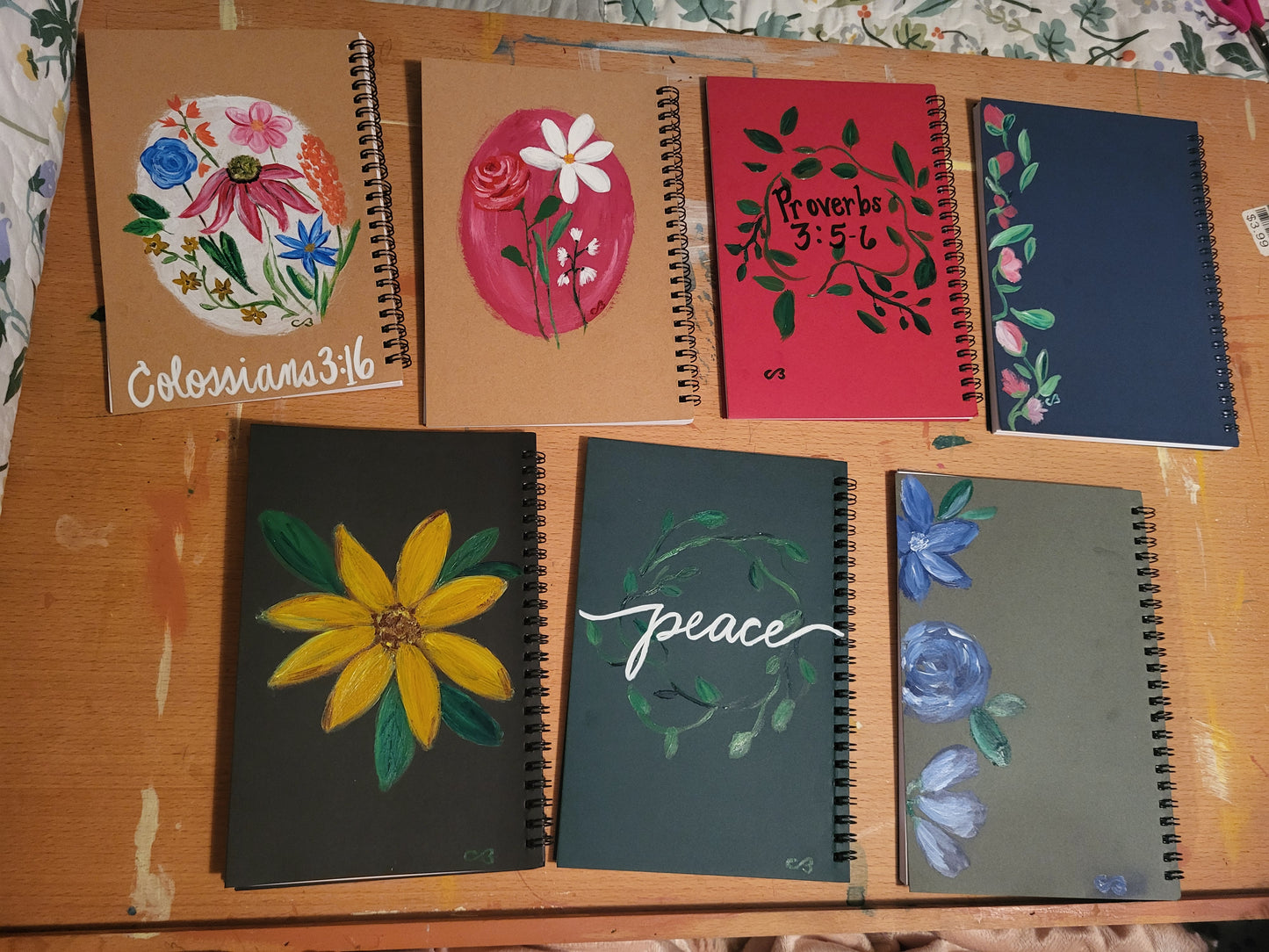 Handpainted Journal