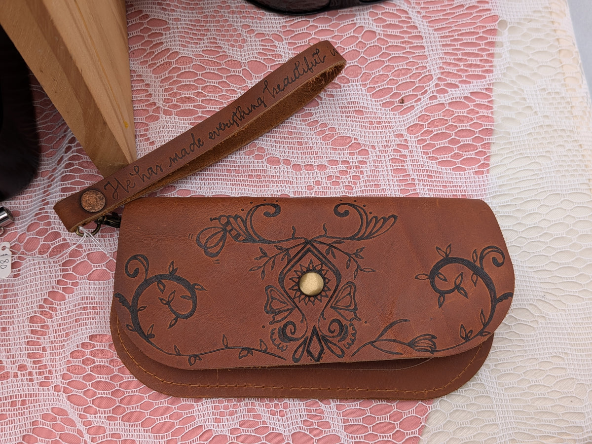 He has made everything beautiful - Leather Wallet