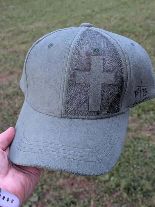 Green Cap - Cross