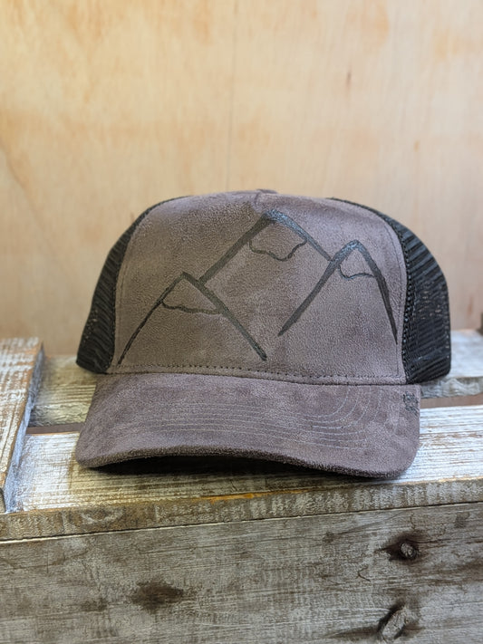 Gray/Black Trucker Hat